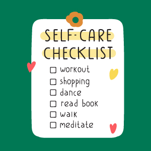 self-care checklist self-care checklist