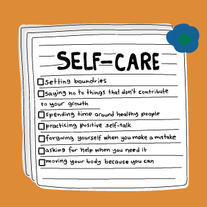 self-care checklist