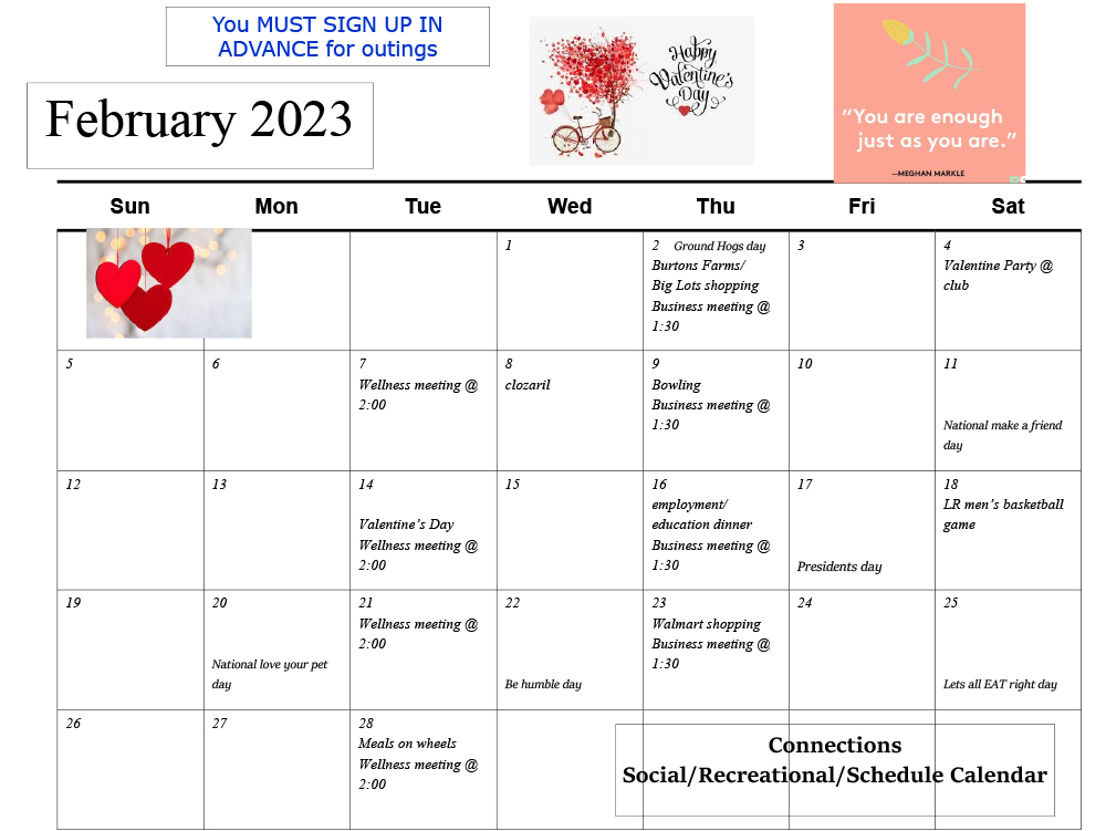 Feb 23 Calendar 