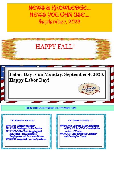 Newsletter September 23