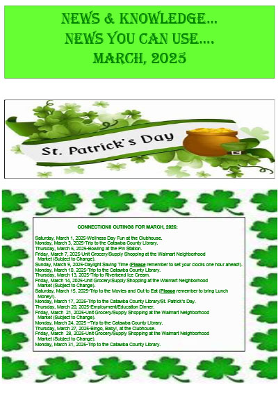 Newsletter March 25