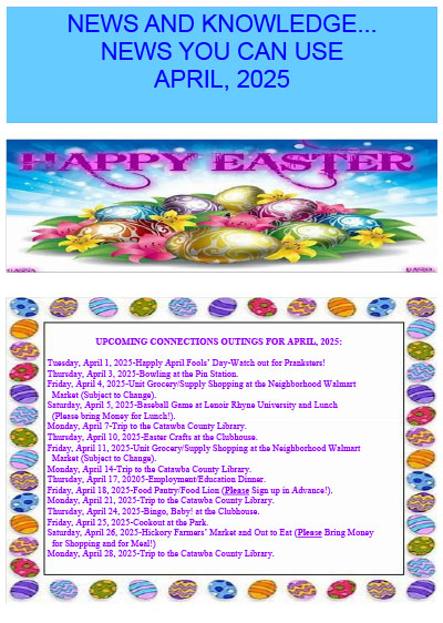 Newsletter March 25